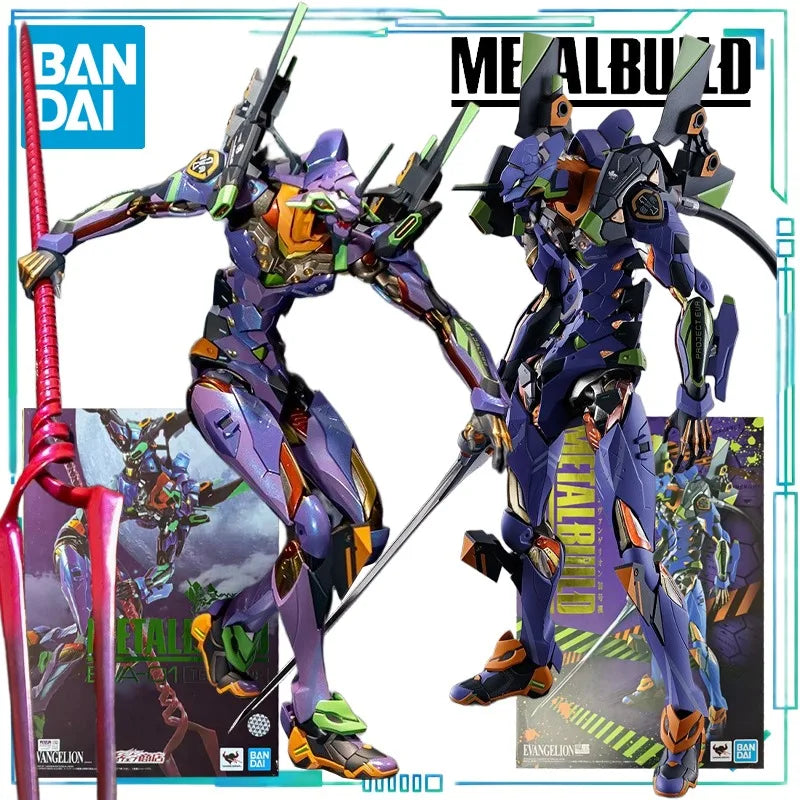 BANDAI Genuine METAL BUILD Series Neon Genesis Evangelion，Evangelion Unit-01 [EVA2020] Finished Product Movable Model As A Gift