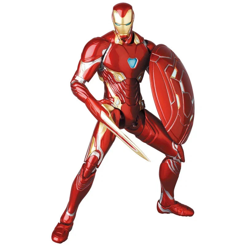 In Stock Original Medicom Toy Mafex (No.178) Avengers: Infinity War Iron Man Mark 50 Infinity War Ver Anime Figure Action Figure