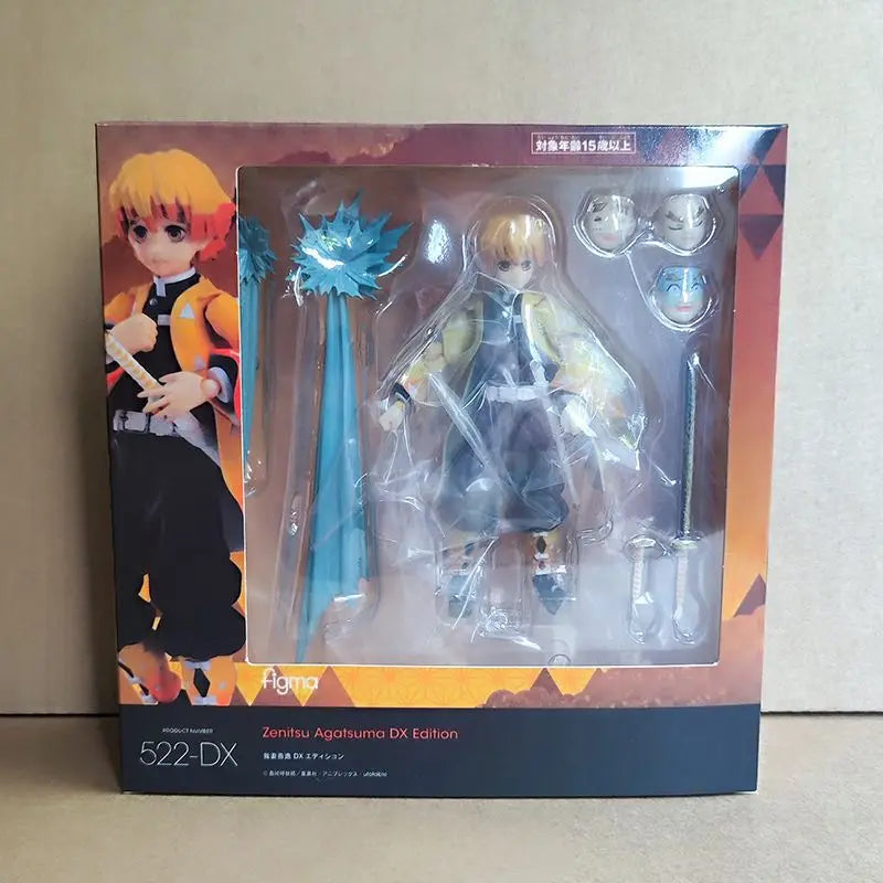 Demon Slayer Flame Hashira Rengoku Action Figure Model Tanjirou Nezuko Agatsuma Zenitsu Anime Figure Collect Hobbies Toys Gifts