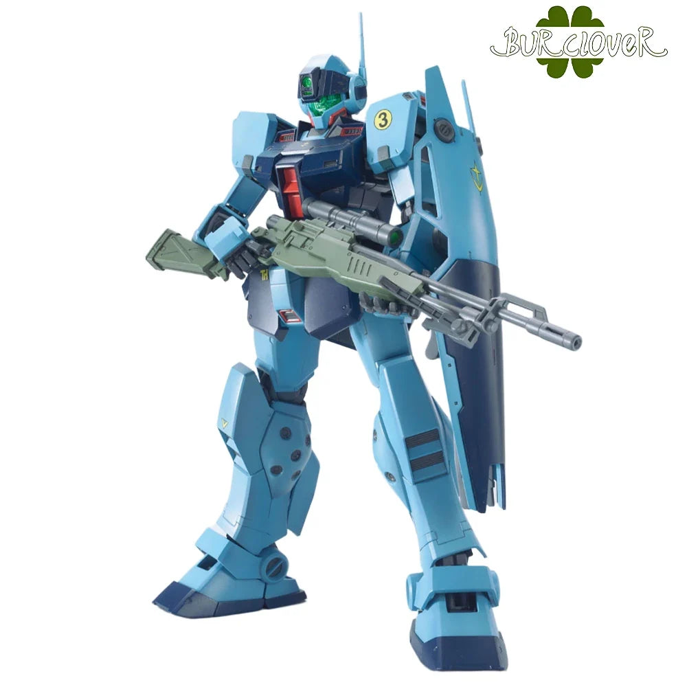 BANDAI Original GUNDAM Series Assembly Model MG 1/100 RGM-79SP GM Sniper II Anime character Movable figurines Children's toys