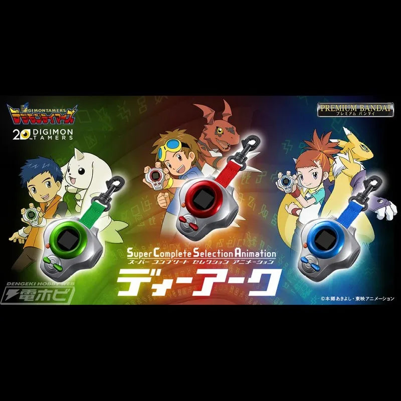 In Stock Bandai Digimon Adventure D-ark 3 Generations Digivice Csa Student Anime Cartoon Model Tamer Renamon Figure Device Toy