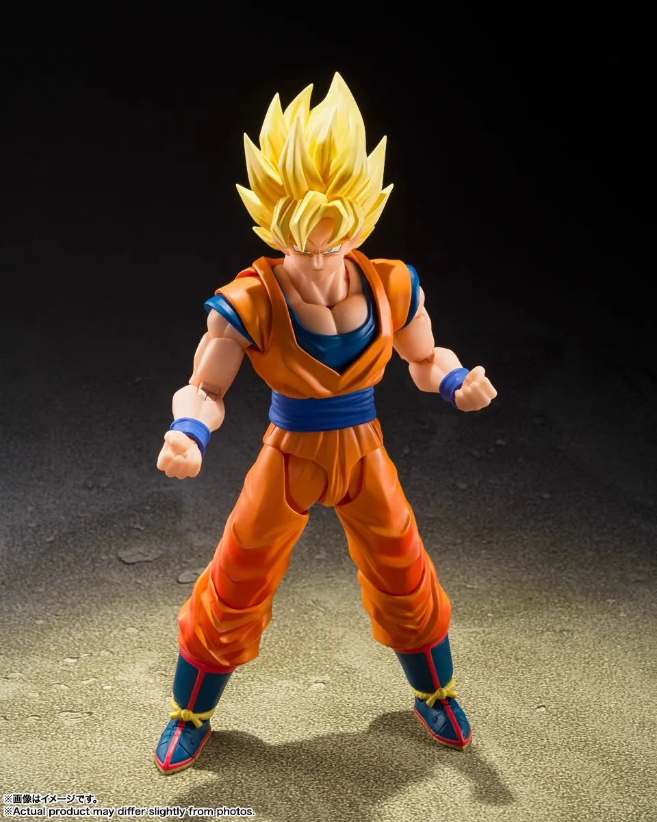 Original Dragon Ball Z Super Saiyan Son Goku S.H.Figuarts  Action Figure SHF Goku The Games Begin Model Collection Dbz Toys Gift