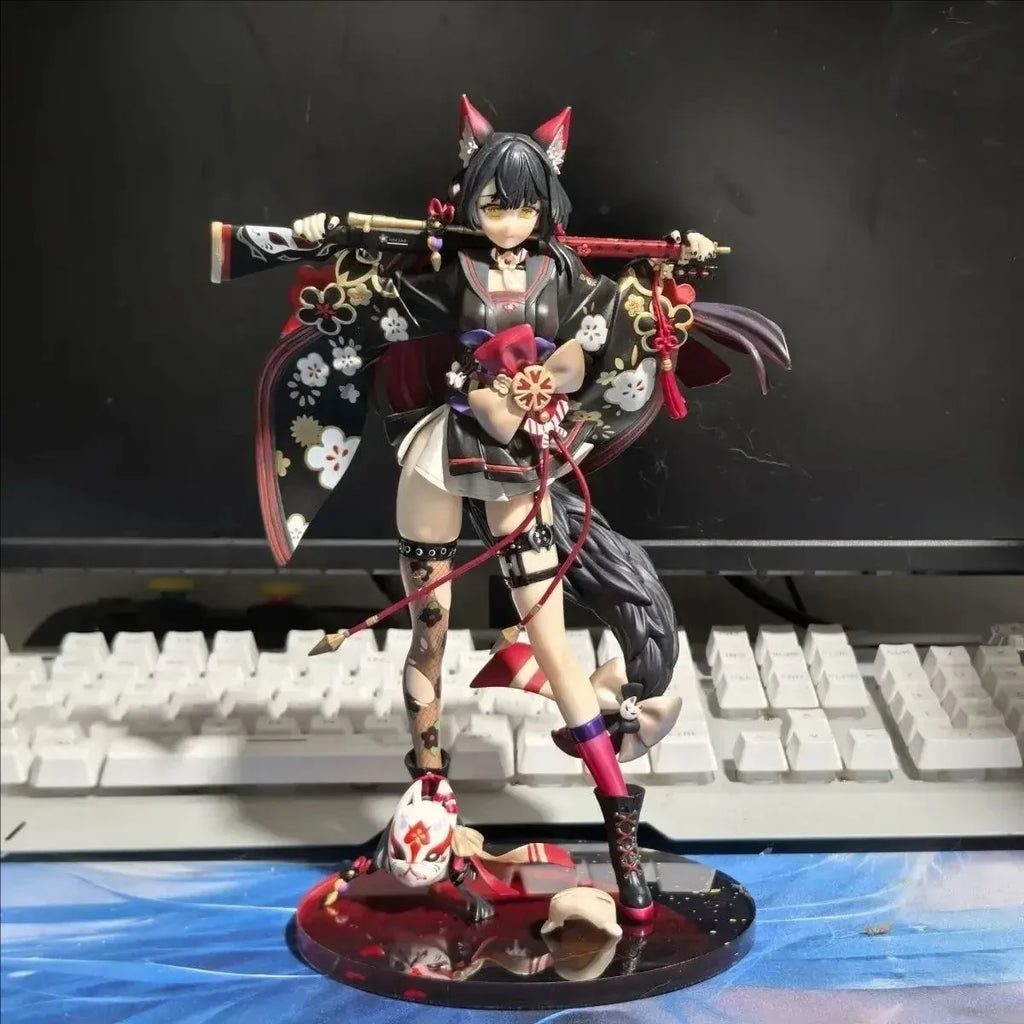 1/7 NEONMAX Blue Archive Figure Kosaka Wakamo 25cm Anime Fox Girl PVC Action Figure Toy Statue Game Collection Model Doll Gift
