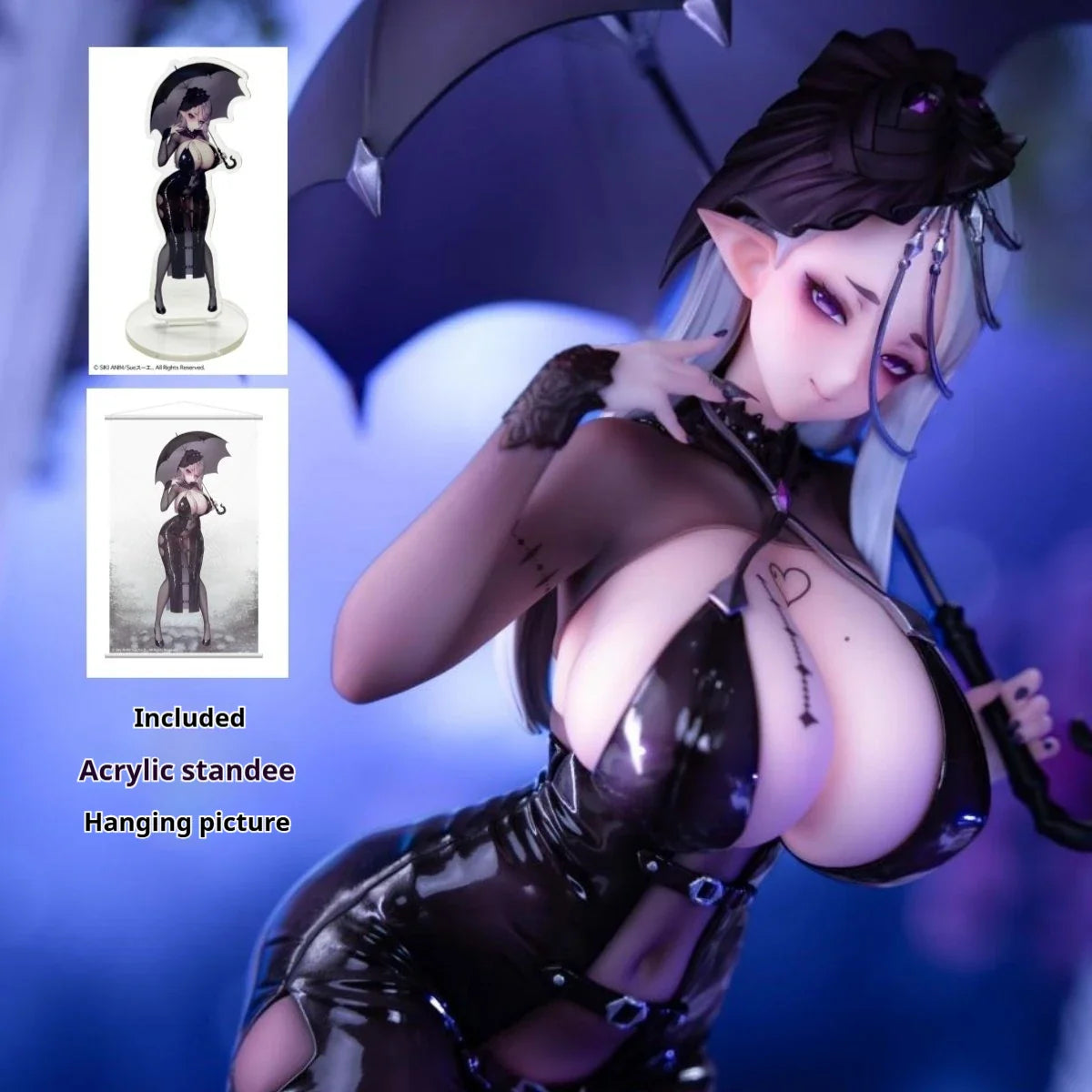 Auf Lager Original Siki Anim Anime Figur 1/7 Maßstab Figur Widow Kyrie Sue スーエ Artwork Brandneu Sammlerstück Statue Spielzeug Geschenk