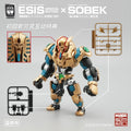 FIFTYSEVEN 1/24 Scale Assembleable Action Figure Set - Egypt - Inspired Armored Puppets SOBEK & ESIS Special Edition Toys Model