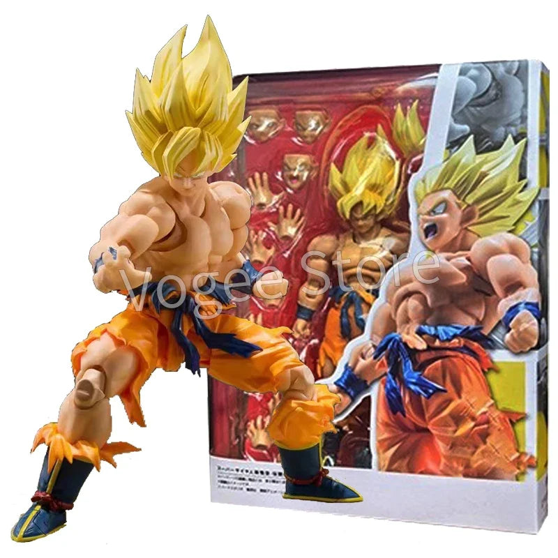 Dragon Ball Z Figures SHF Frieza Son Goku Legendary Action Figure PVC Movable Collectible Doll Anime Model Toy for Kids Gifts