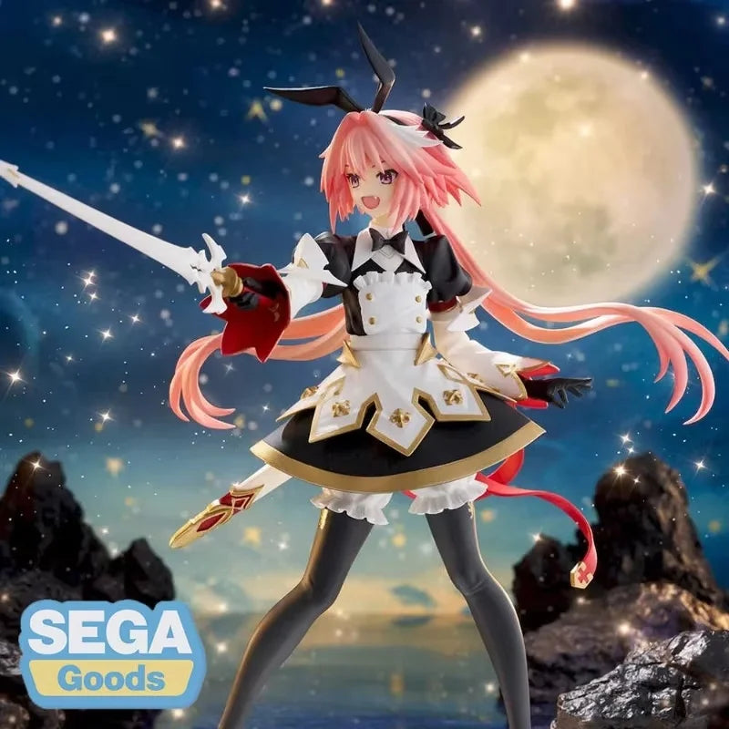 New Sega Original Desktop Model Anime Figures Dolls Collection Toys Astolfo Swordman Figurizm Alpha Fate/Grand Order Astolfo Toy