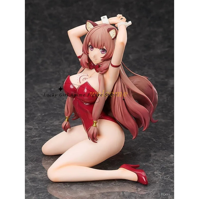 '+++In Stock Original FREEing The Rising of The Shield Hero Raphtalia Bunny Classic Collection Anime Model Figure Toys Dolls