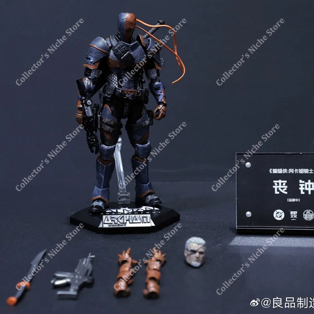 Pre-sale LPZZ 1/12 ROUNO CUEURE DC002 Deathstroke Arkham Knight Action Figure Model Movable Collectible Model Anime Figure Toys