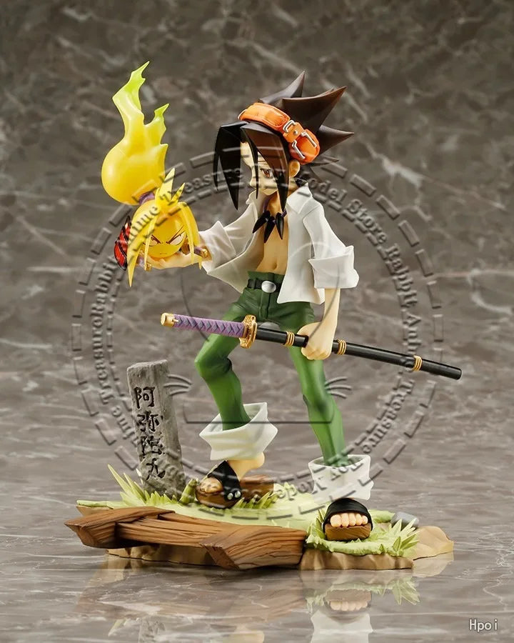 In Stock Original Genuine Kotobukiya ARTFX J Shaman King Asakura Yoh 1/8 Scale Statue PVC ABS Collector Gift Decoration