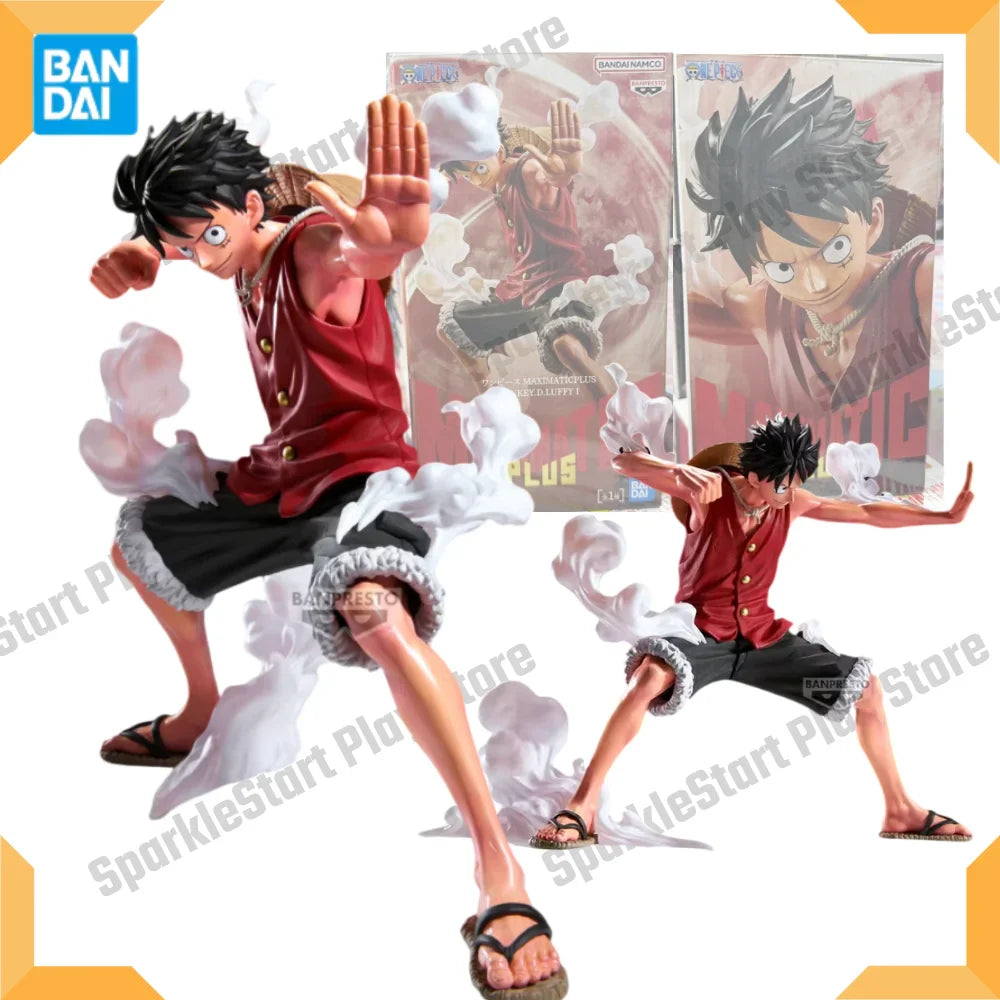 In Stock Original One Piece Anime LUFFY Gear Second Maximatic Anime Figure Action Figurine Model Figuarts Collector Decoration