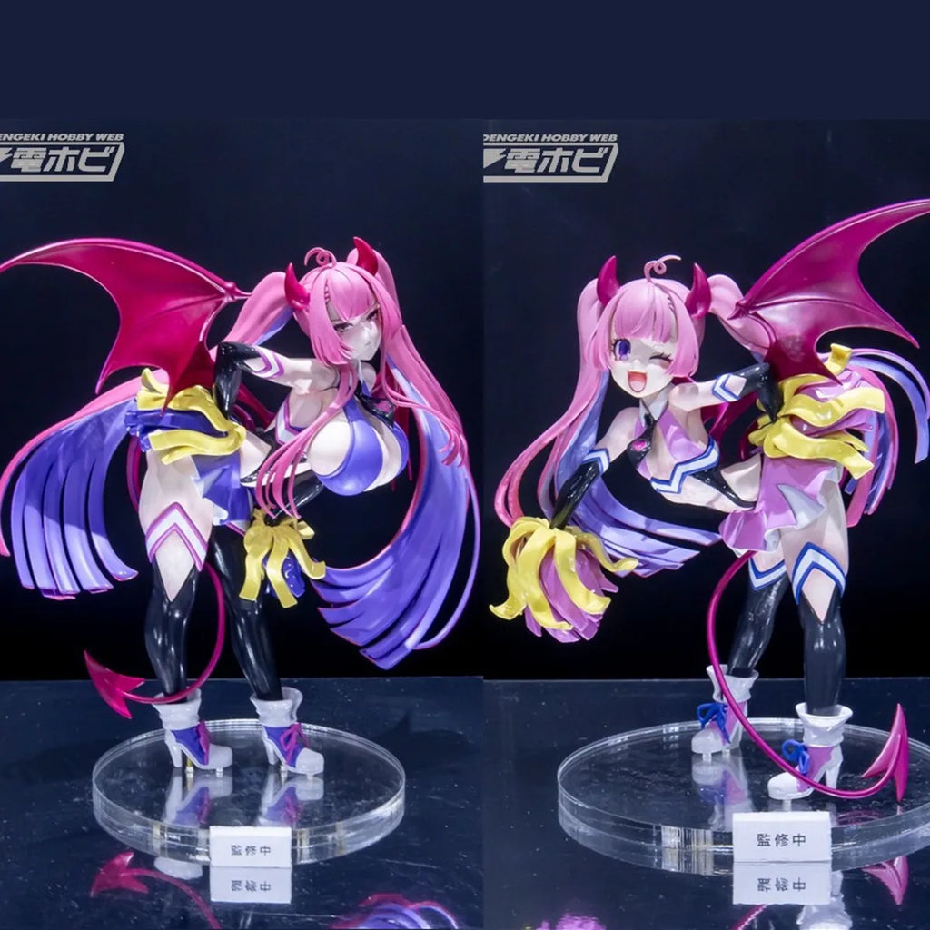 Original KONAMI Mahjong Fight Sangen Great Romance COS Action Figure Toys PVC Model Collection Anime Figurine