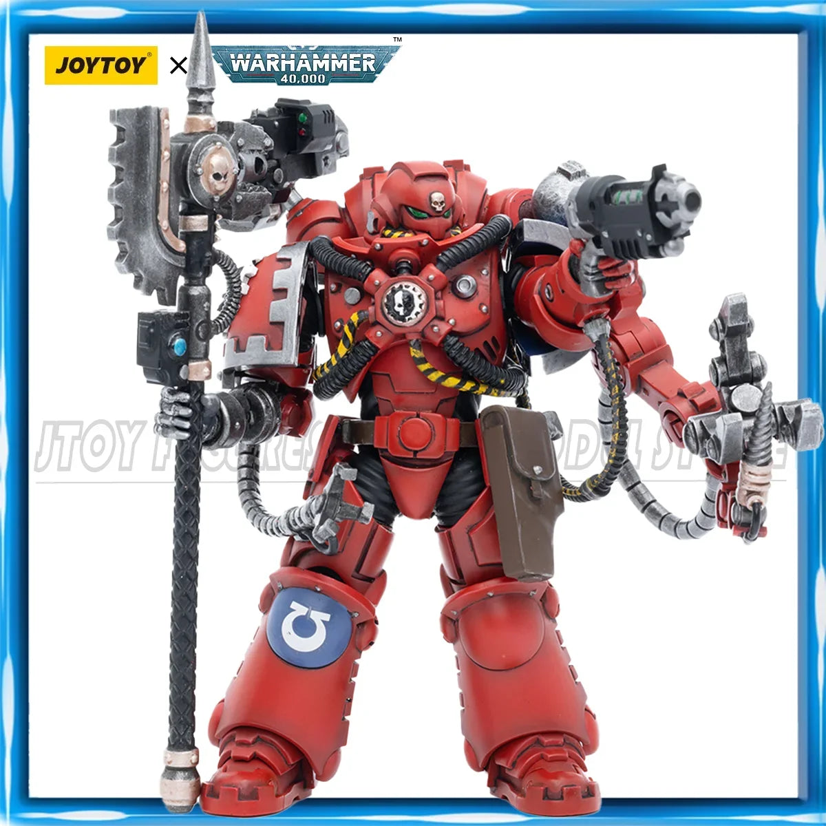 JOYTOY Warhammer 40K 1/18 Action Figure Ultramarines Primaris Techmarine Anime Figures toys Collection Model