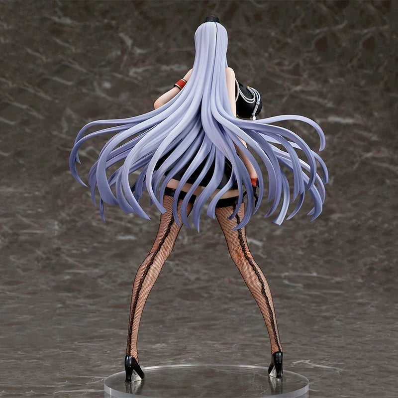 Original Genuine quesQ Valkyria Chronicles 4 Selvaria Ble Swimwear Anime Figure Collectible Boxed Statuette Model Doll Gifts