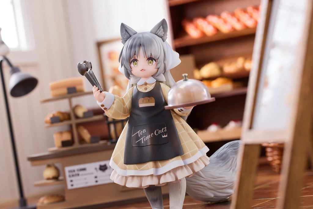 In Stock Ribose DLC+ Meow Town Bakery Figures Animation Peripherals Ornaments Models Action Figure Collection Gifts