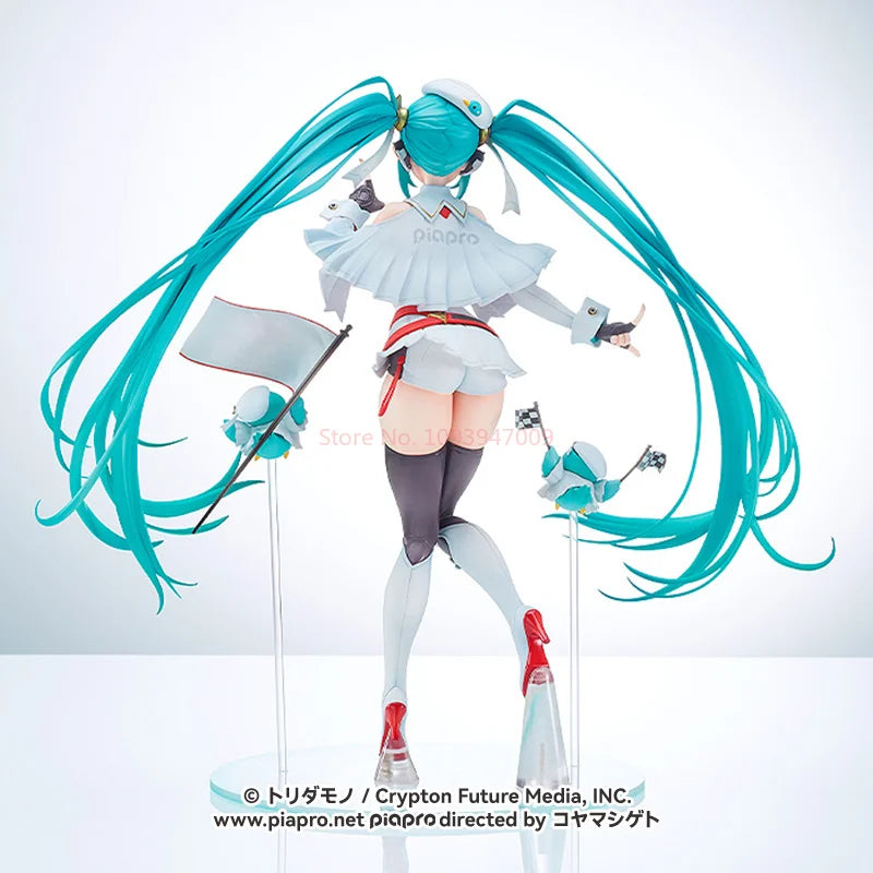 Racing Miku 2023 Ver 1/7 Scale Figure Toridamono Design Hatsune Miku Anime Collectible PVC Model Limited Edition Poseable