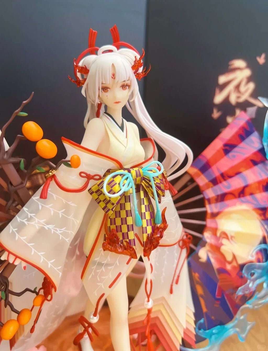 Original Genuine Wings Inc Netease Onmyoji Shiranui Pvc Action Anime Figure Figurines Toys Doll Cute Anime Figure Ornament