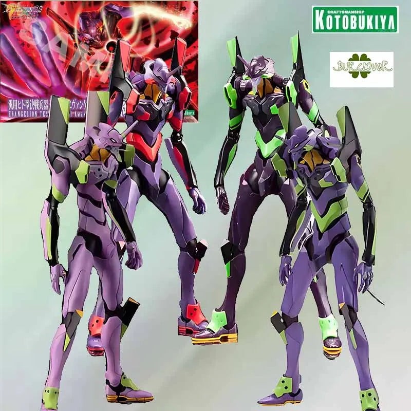 Original KOTOBUKIYA EVA NEON GENESIS EVANGEVAN GELION-01Anime Action Figure Assembly Model Toys Collectible Model Ornaments Gift