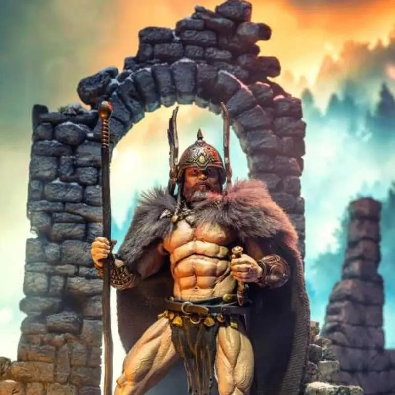 In Stock Frazetta Girl Studio Frank Frazetta Signature Series Viking Northman Statue Fantasy Art Collectible Figure