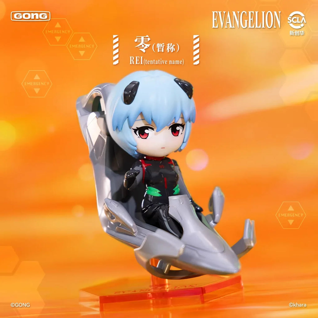 Original Gong Neon Genesis Evangelion EVA Pilot Series Figures Blind Box Asuka Anime Peripheral Collection Ornament Kids Gifts