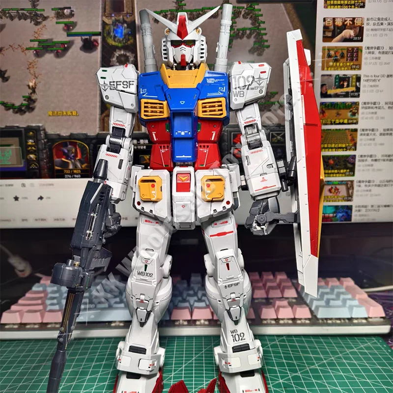 In Stock Daban PG 1/60  2.0 RX-78-2 PGU Model KitAssembly Action Figures Robot Plastic Model Kits Hobby Statue Customized