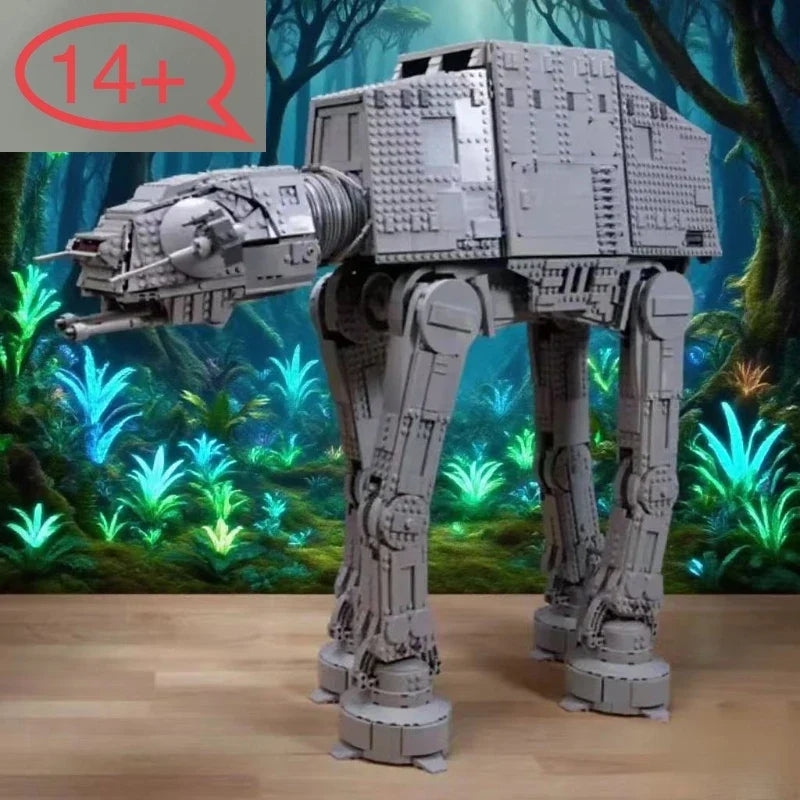 MOC 75313 UCS Large Sized Combat Walker  Display Model Bricks Toys For Kids Adults Christmas Birthday Gifts