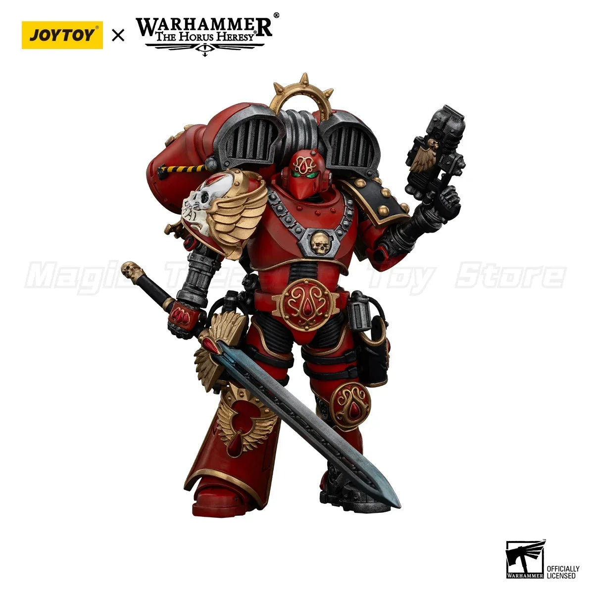 【MT】JOYTOY 1/18 Action Figure Warhammer 40K The Horus Heresy Blood Angels Dominion Zephon Model Toy Gifts