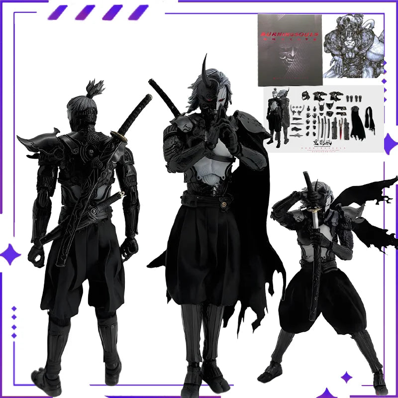 New Spot Dark Crown Original Authentische Burning Soul 6-Zoll Serie 1/12 Doppelschatten Version Bewegliche Puppe Spielzeug Geschenk Sammlerstücke