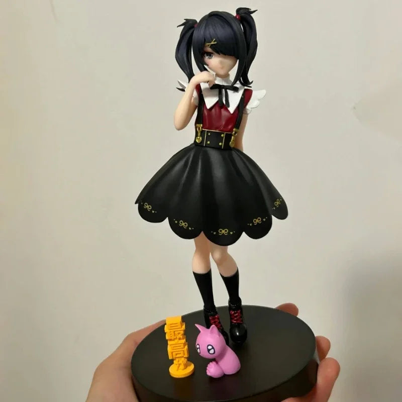 Anime Rain Action Figures NEEDY GIRL OVERDOSE Figures Beautiful Girl Cute PVC Model Collection Desktop Toys Peripheral Gifts