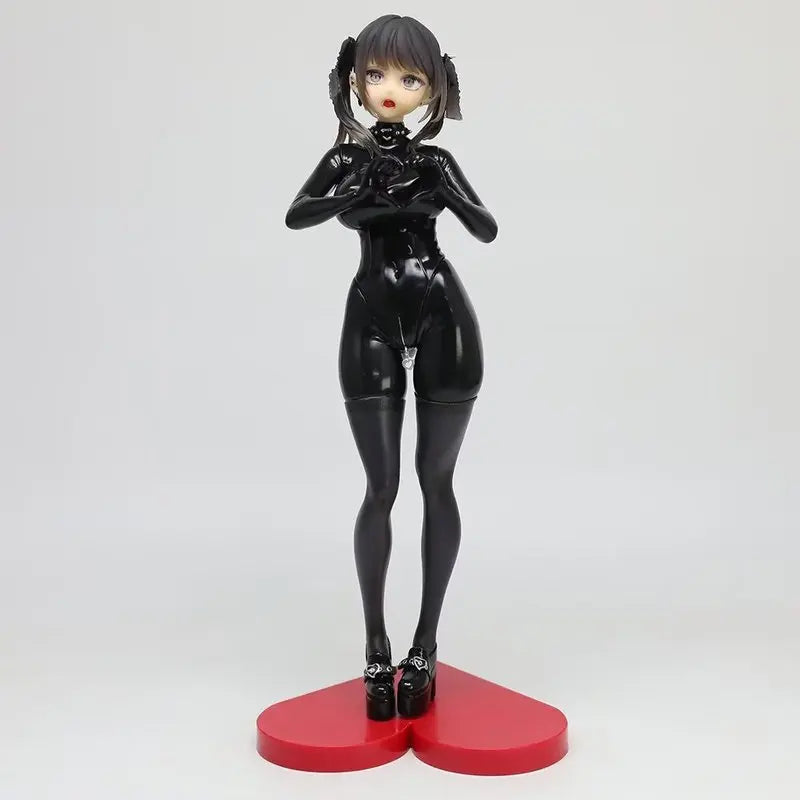 New Kurokawa Miyu Anime Girl Figure Replaceable Facial Expression Collectible Model Desktop Decor Birthday Gift For Anime Fans