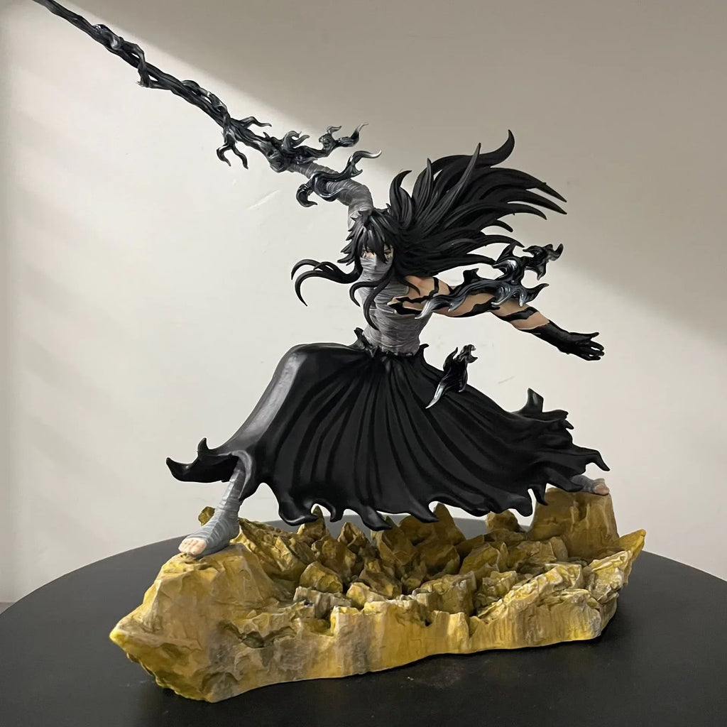 Bleach Ichigo Hollowfied Action Figure 23cm Anime Statue Getsuga Tensho Desktop Decoration Collectible Toy Gift