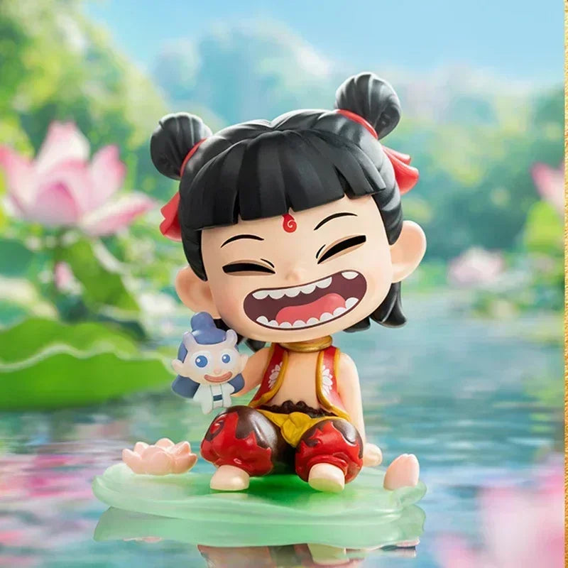 POP MART NeZha2Born Bonds Series Blind Box Toys Kawaii Anime Action Figure Surprise Mystery Box Dolls Girls Gift