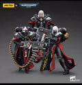 JOYTOY Warhammer 40k 1/18 Action Figures Anime 10.7cm Adepta Sororitas Retributor with Heavy Flamer Collection Model Toys