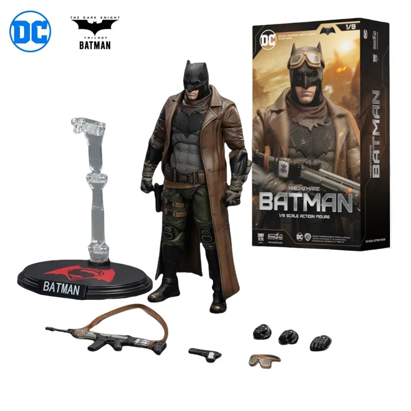DC Justice League 1/9 Knightmare Batman Figure The Batman Tactical Buit Armored Batman Action Figures Models Collect Toys