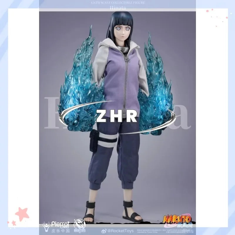 In Stock RocketToys ROC-006 Naruto Shippuden Hinata Hinata 1/6 movable figure Animation Model Action Figure Toy Collection Gift