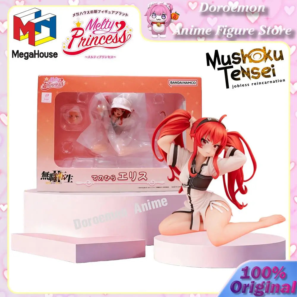 In Stock Original Megahouse Melty Princess Mushoku Tensei: Jobless Reincarnation Eris Boreas Greyrat Kawaii Anime Figures Model