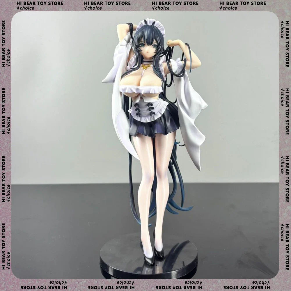 Azur Lane Figur Alice Glint Noshiro Anime Figuren Schöne Dienstmädchen-Figur PVC Action Modell Spielzeug Figuren Kollektion Puppen Geschenke