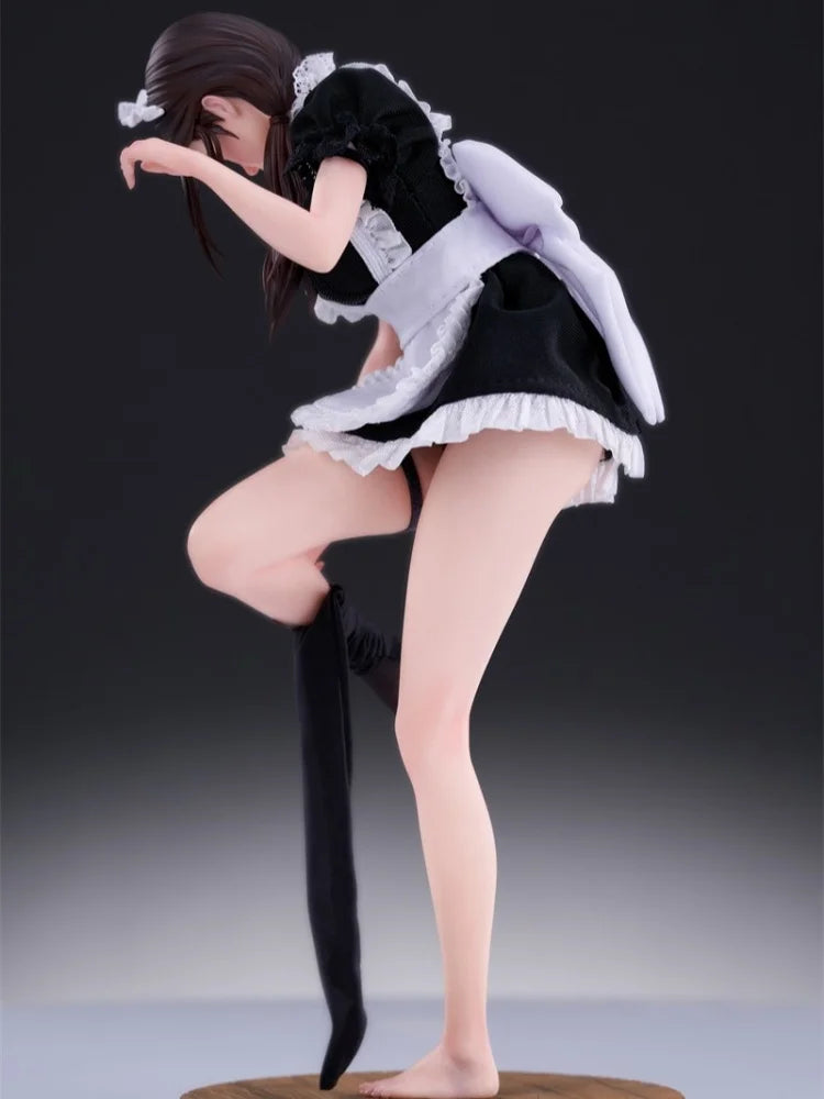 Original In Stock Bearpanda * She Is Real  1/6 Anime Figure Modle Hyper-Realistic Maid Figurine
