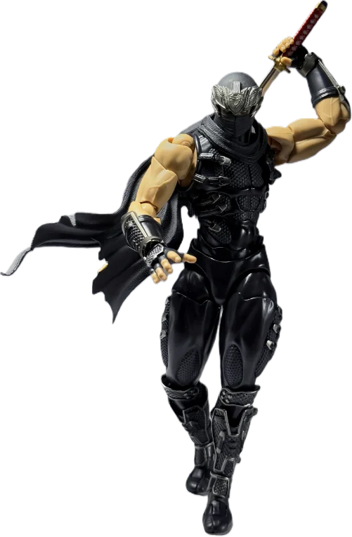 Hot Ryu Hayabusa Ac Factory Toys Action Figure Ninja Gaiden Kaiyodo Revoltech Yamaguchi Figurine Model Ko Statue Kids Gifts Toys