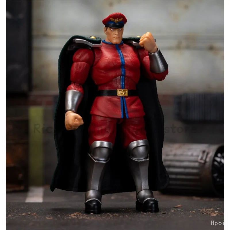 【In Stock】Original Jada Toys Ultra Street Fighter II M. Bison 6-Inch Scale Action Figure Anime Model Toys Ornaments