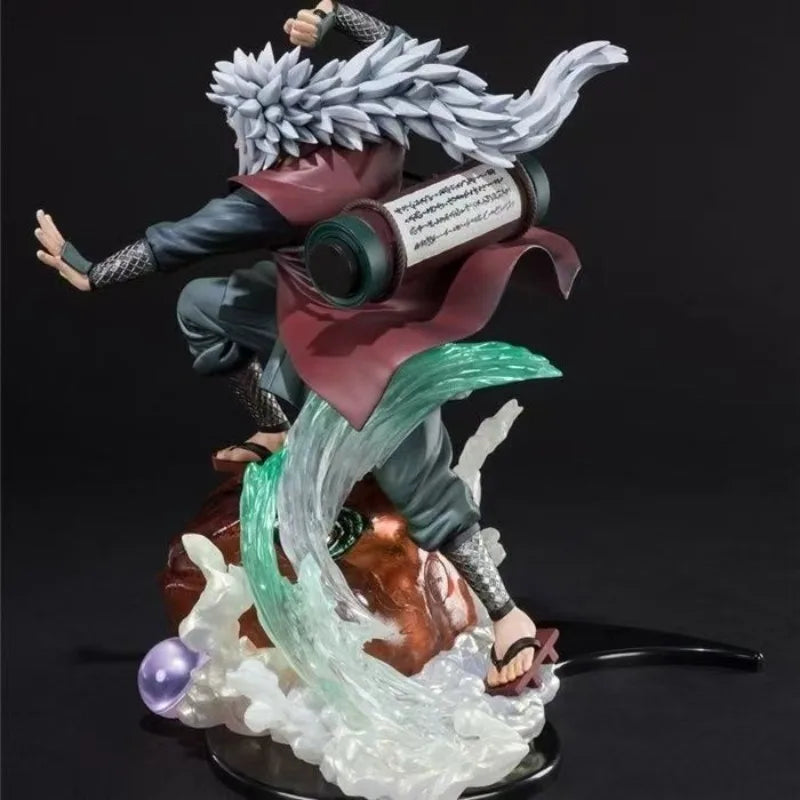 Bandai In Stock Original Figuarts ZERO Anime Naruto Jiraiya Action Figure Model Toy Gift Collection Hobby DT