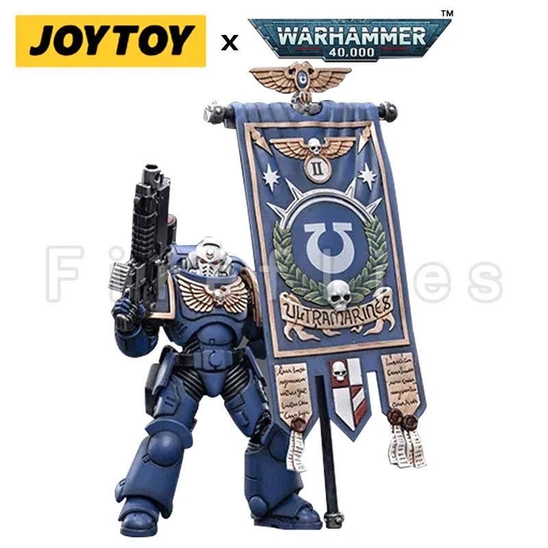 1/18 JOYTOY Action Figure (3PCS/SET) 40K Heroes Of The Chapter Re-issue Version Anime Collection Model Toy