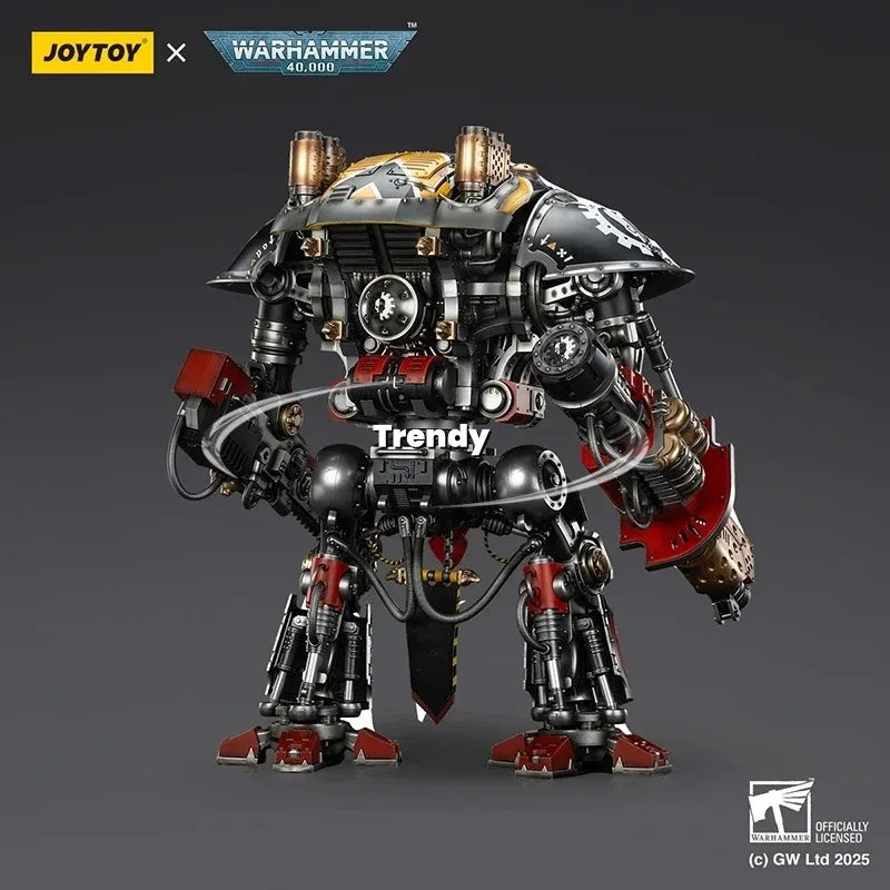 【Pre-sell】JOYTOY Hammer 40K Action Figure Scale 1/18th Imperial Knight Raven Family Ranger Knight Statue Model.