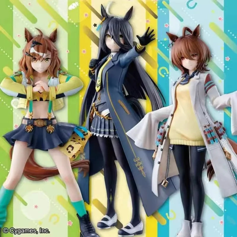 Genuine In Stock Bandai Pretty Derby Ichiban KUJI Vol.9 Manhattan Cafe Agnes Tachyon Jungle Pocket Anime Figure PVC Model Toy