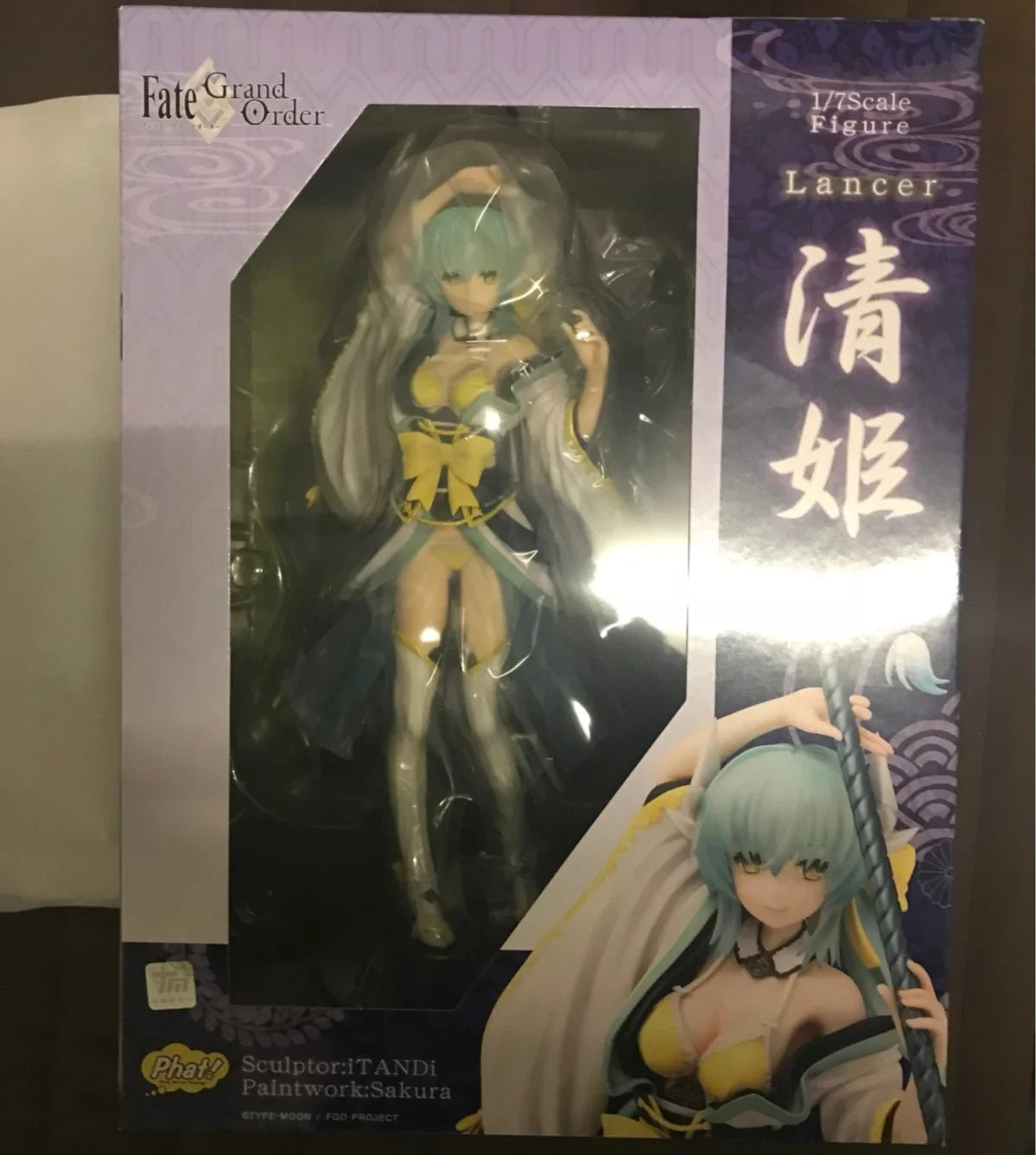 Phat FATE FGO Kiyohime Lancer 100% Original genuine 30cm PVC Action Anime Figure Model Toys Figure Collection Doll Gift