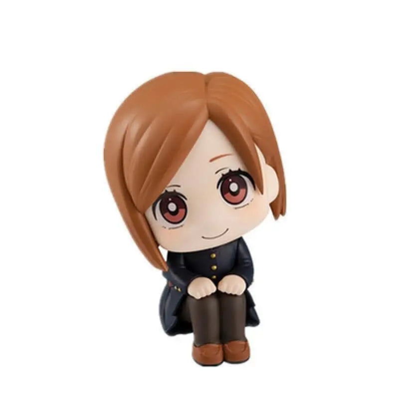 Bandai Q version One Piece King Big Head Lufei Solon Chobais Female Emperor Doll Blind Box Animation Ornaments