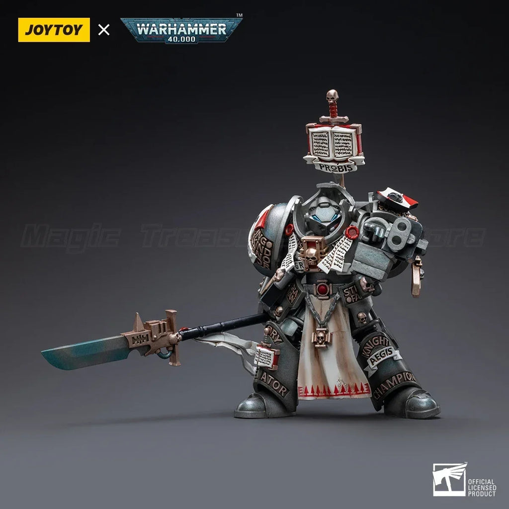 【In Stock】JOYTOY 1/18 Action Figure Warhammer 40K Grey Knights Terminator Jaric Thule Toy