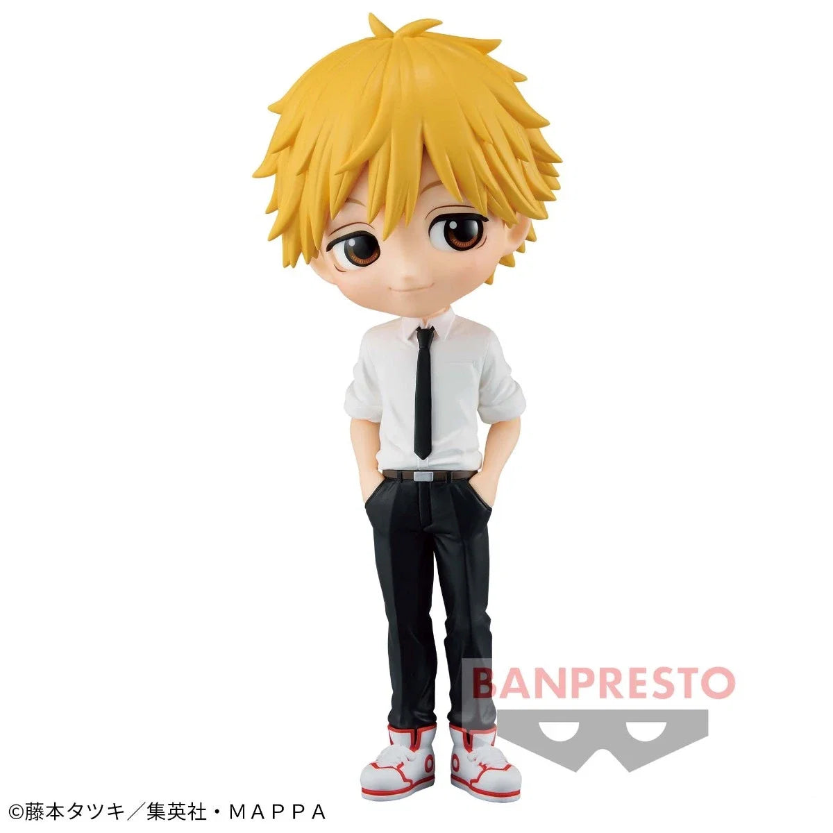 BANDAI Original BANPRESTO Q Posket Chainsaw Man POWER MAKIMA Denji Hayakawa Aki Anime PVC Action Figure Model Desktop Decoration