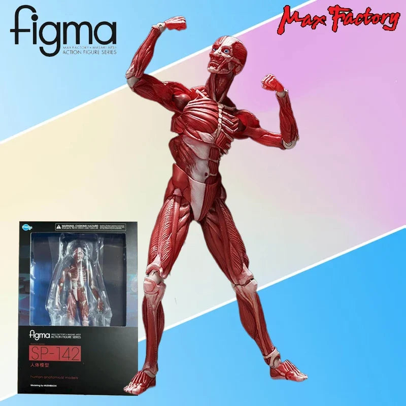 Max Factory Genuine Figma Series Desktop Art Museum Victoire De Samothrace ，Thinker Gypsum Ver Movable Model Exquisite Toys