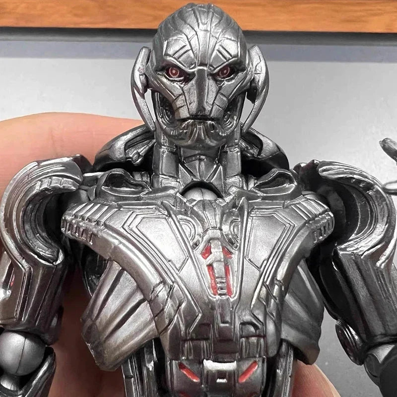 In Stock AC Factory Ultron Action Figures Kaiyodo Amazing Yamaguchi Avengers Anime Collection Ko Model Customized Gift Toys 16cm